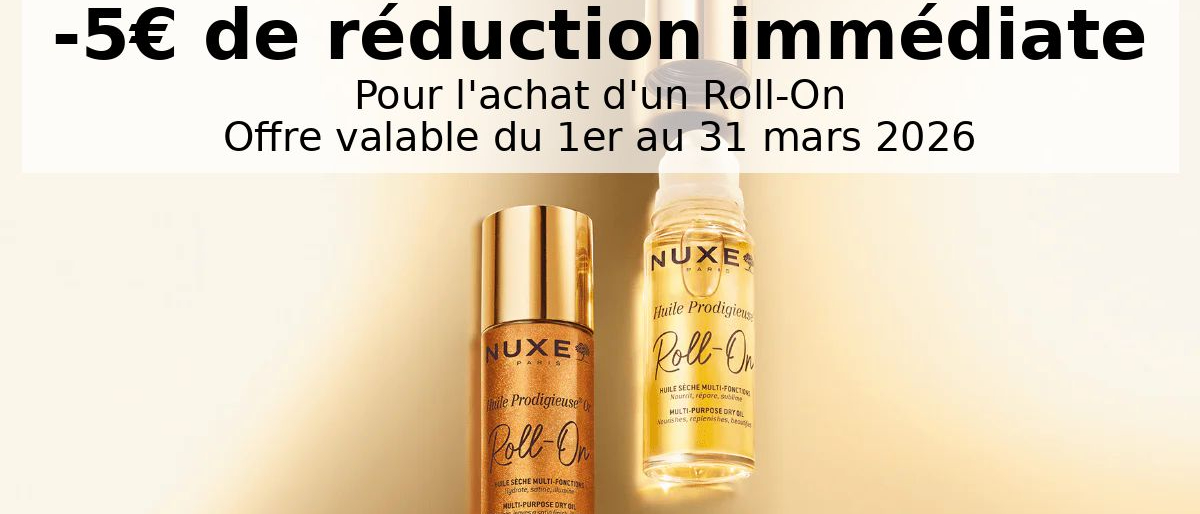 Offre NUXE du mois de Mars ✨