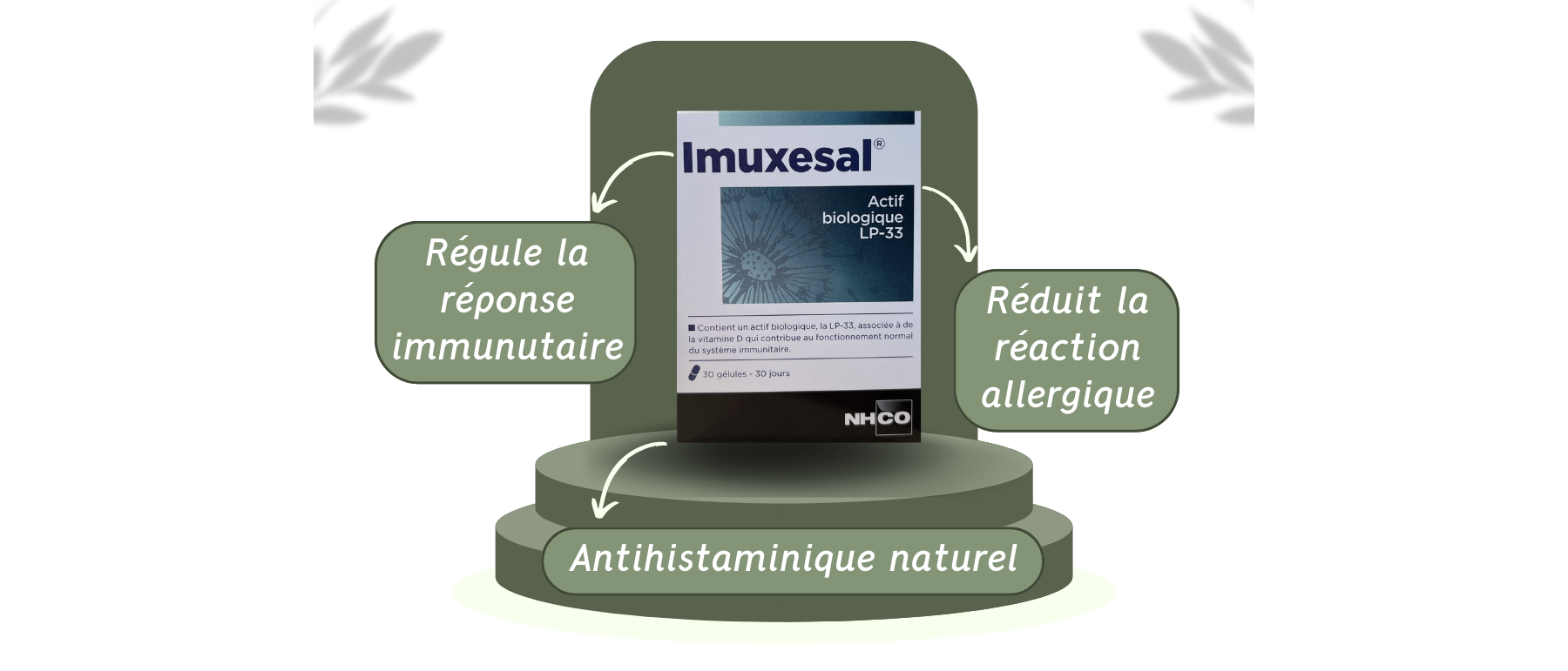 Dites STOP aux allergies avec Imuxesal de NHCO ! 