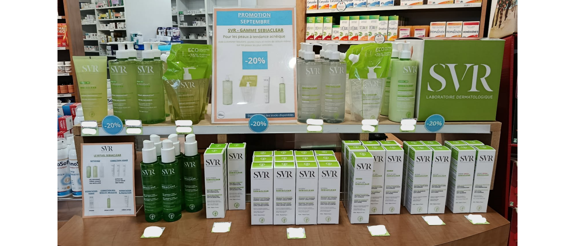 Promotion Gamme Sebiaclear de chez SVR