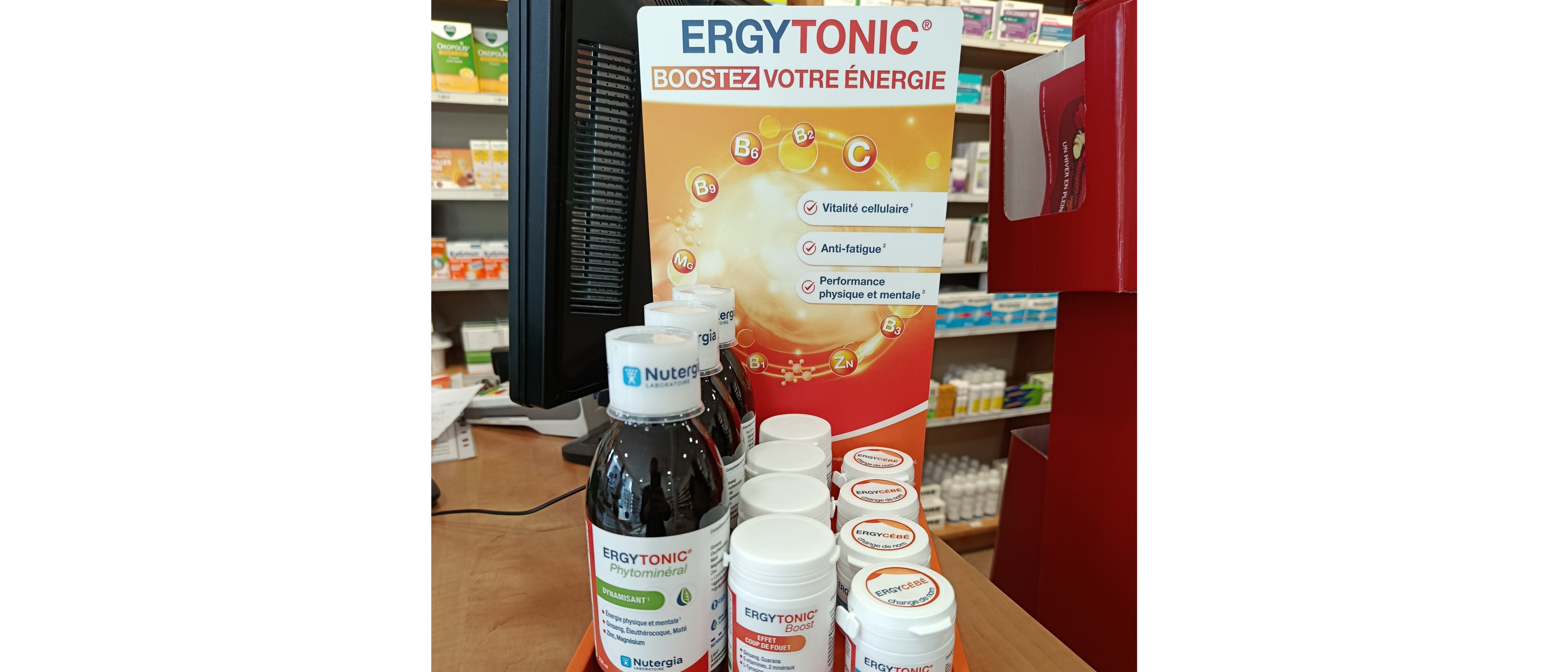 Nouveauté NUTERGIA - gamme ERGYTONIC