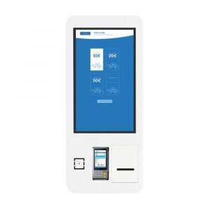 Borne de paiement CB 