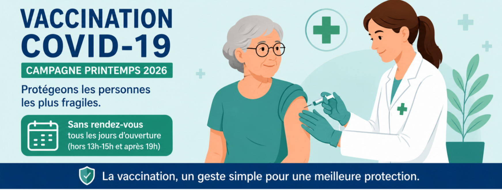 Vaccination COVID-19 – Campagne printemps 2026