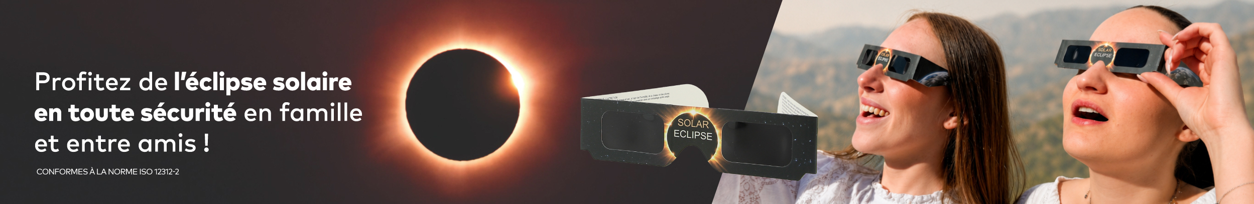 Lunettes eclipse solaire