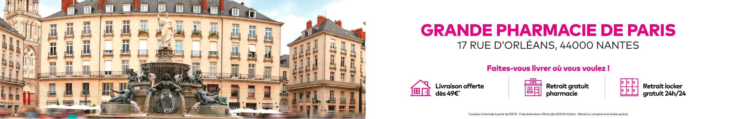 Bienvenue à la Grande Pharmacie de Paris !