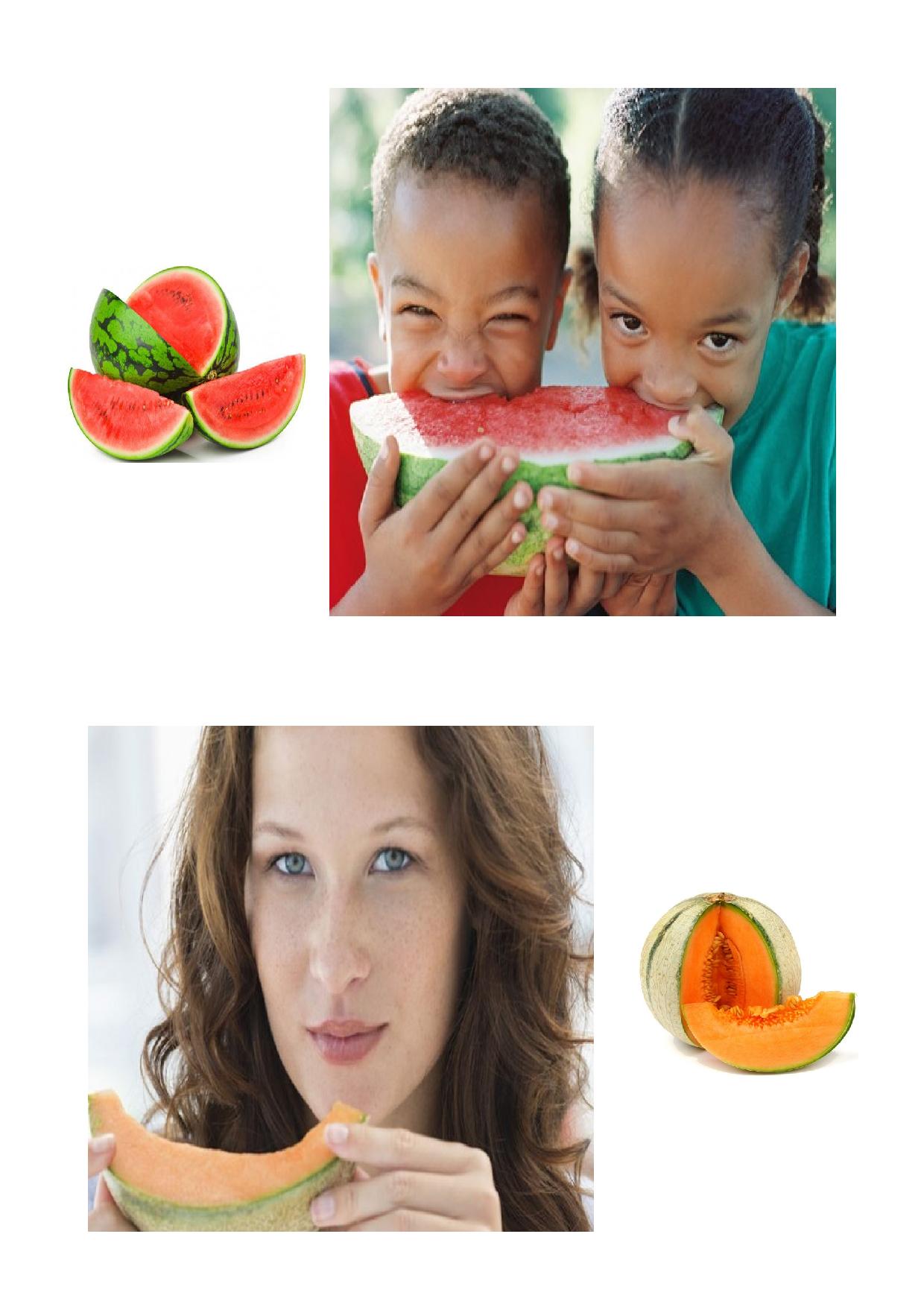 Melon et pastèque leurs bienfaits sur la santé!!