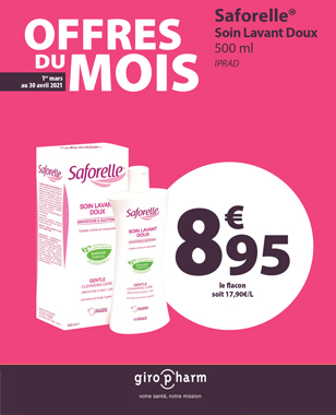 Offre Spéciale SAFORELLE SOIN LAVANT DOUX