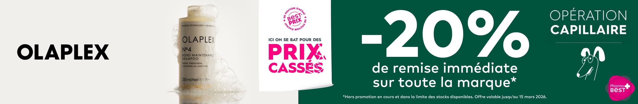 OLAPLEX / QUINZAINE MARS1