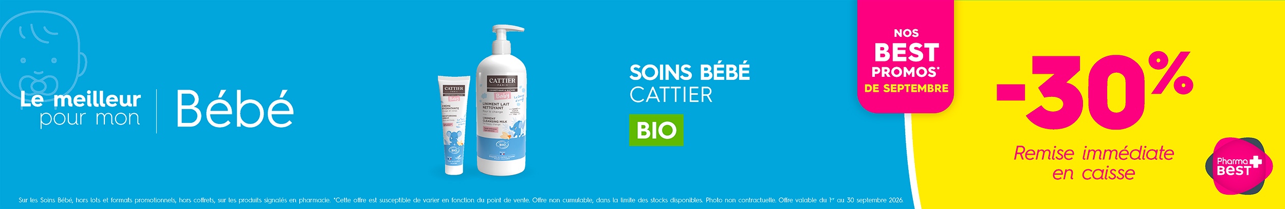 SOINS BÉBÉ CATTIER C&C