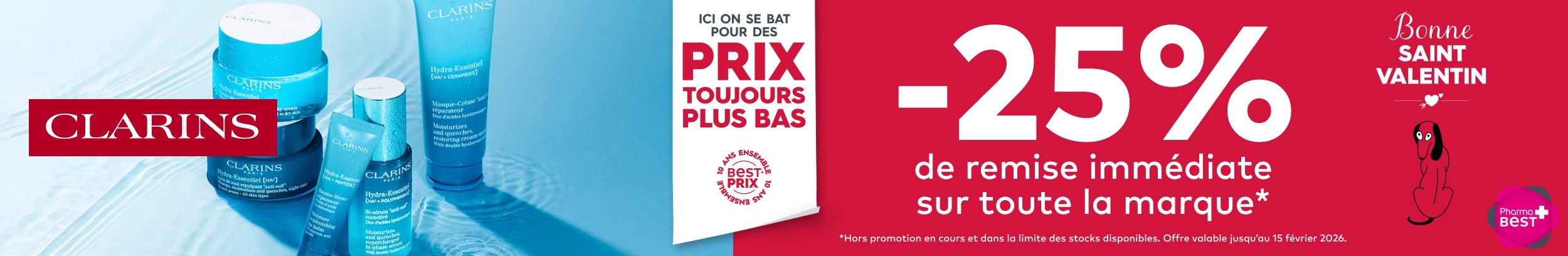 CLARINS / QUINZAINE FEV1
