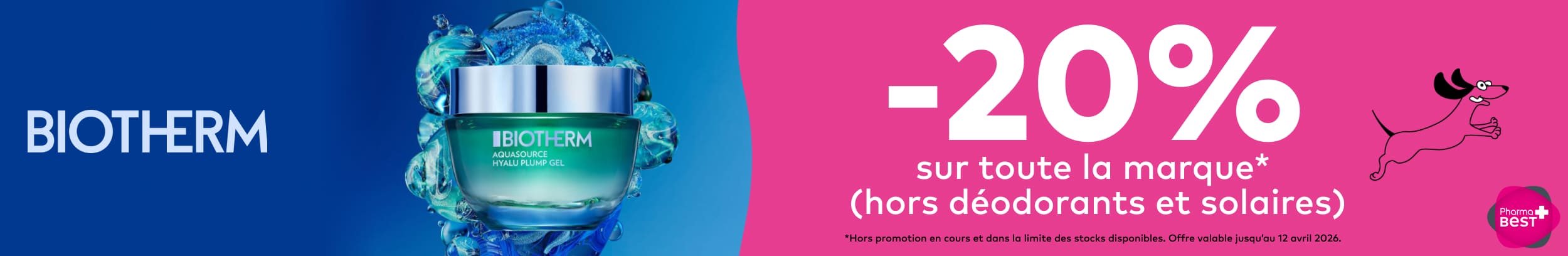 BIOTHERM / QUINZAINE AVRIL 1