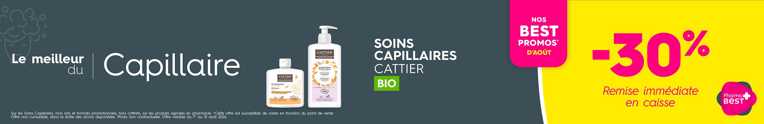 SOINS CAPILLAIRES CATTIER