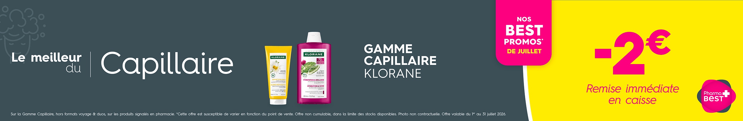 GAMME CAPILLAIRE KLORANE C&C