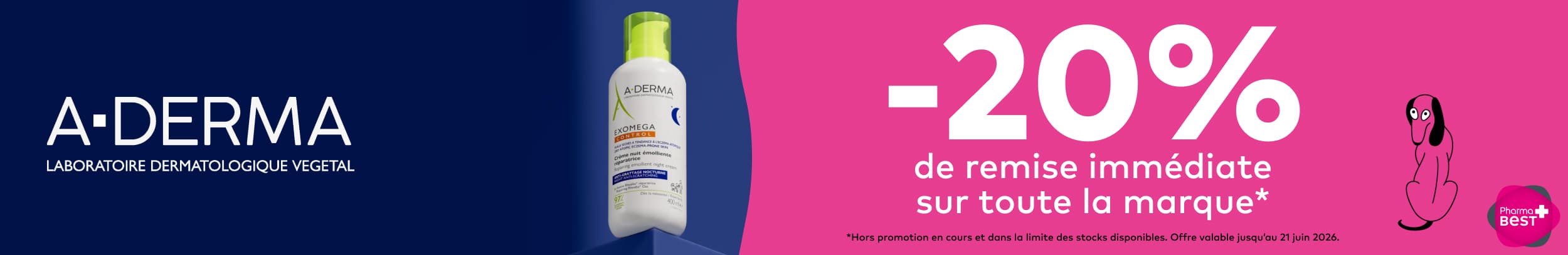 A-DERMA / QUINZAINE JUIN26