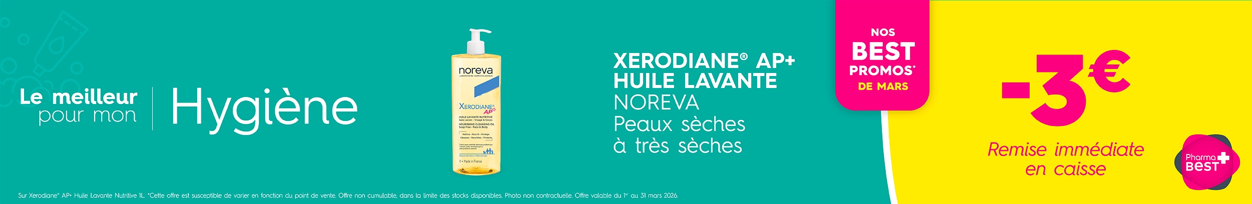 XERODIANE® AP+ HUILE LAVANTE NOREVA C&C