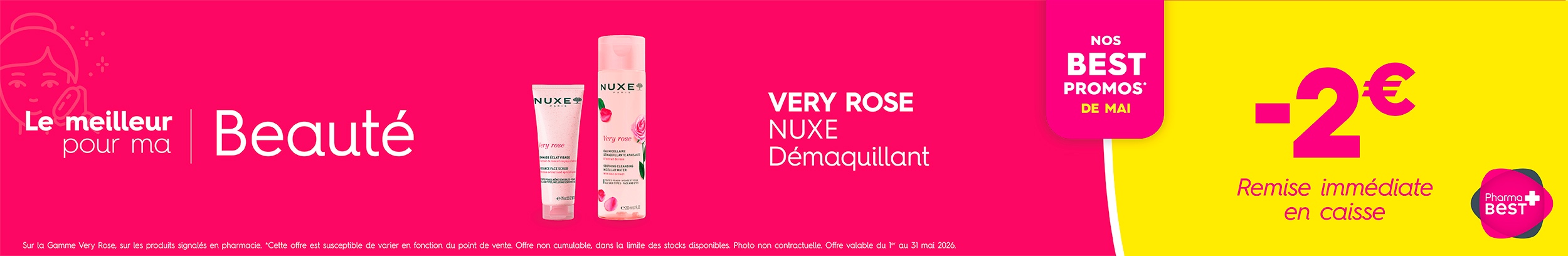 VERY ROSE NUXE C&C