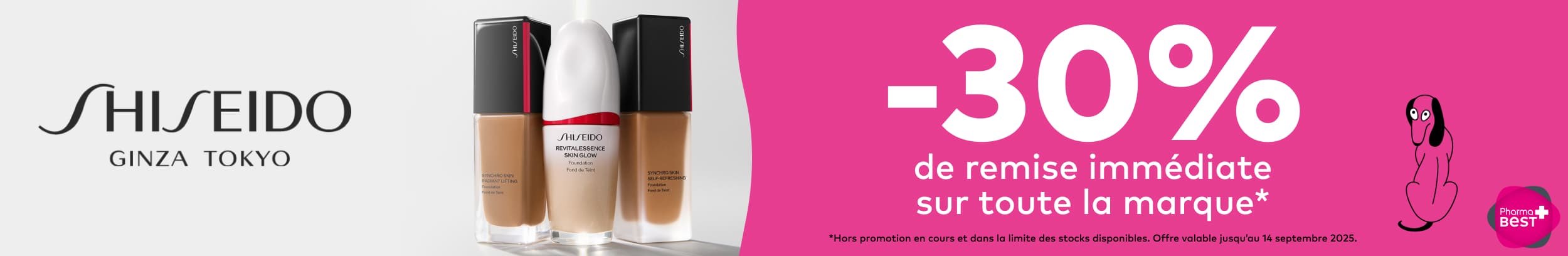 SHISEIDO QUINZAINE SEPT1
