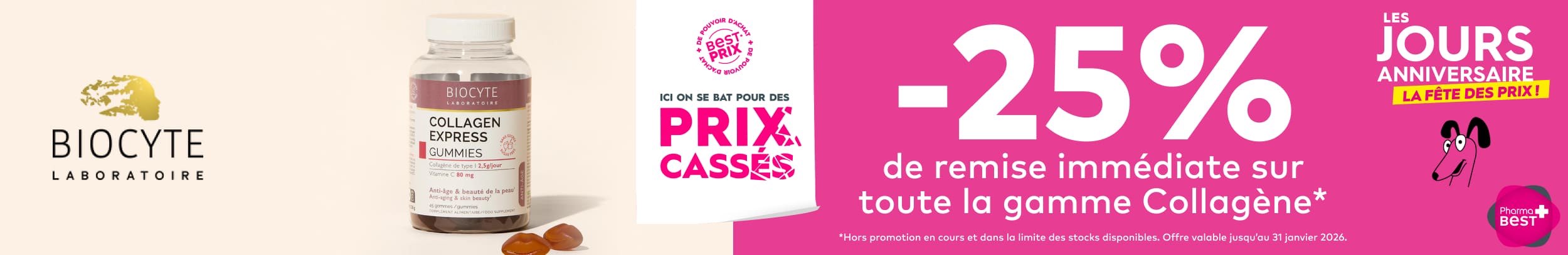 BIOCYTE / QUINZAINE JANVIER2