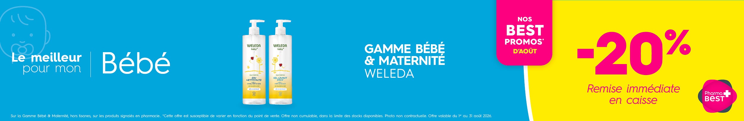 GAMME BÉBÉ & MATERNITÉ WELEDA C&C