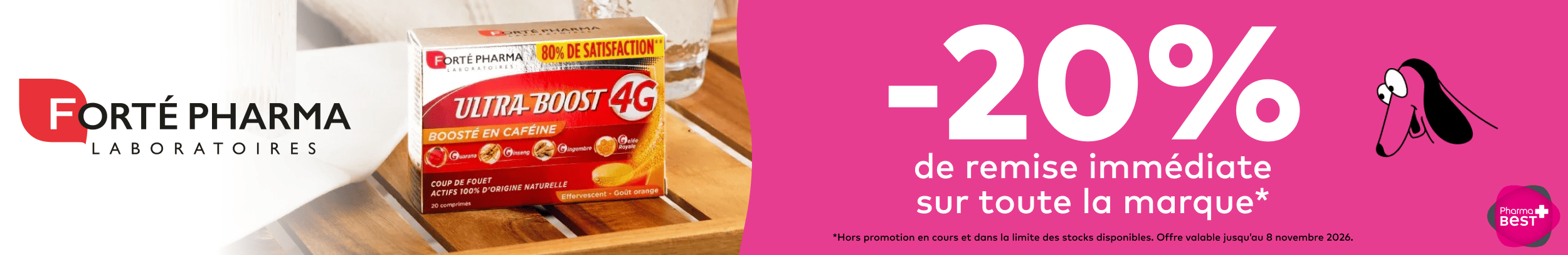 FORTE PHARMA - QUINZAINE OCT1
