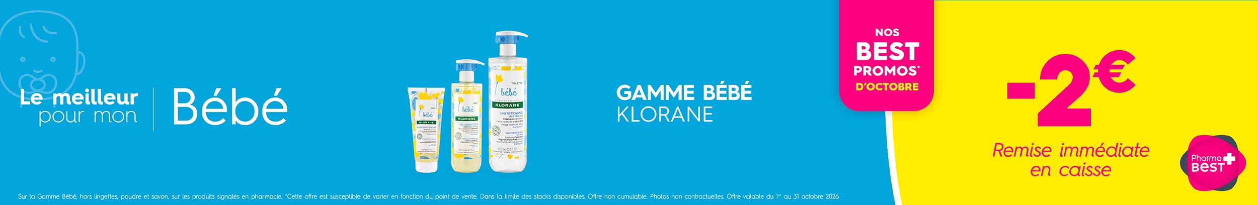 GAMME BÉBÉ KLORANE C&C