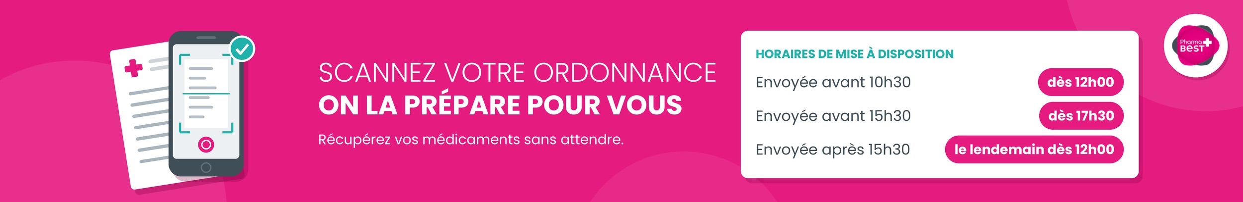 Horaires Scan Ordo