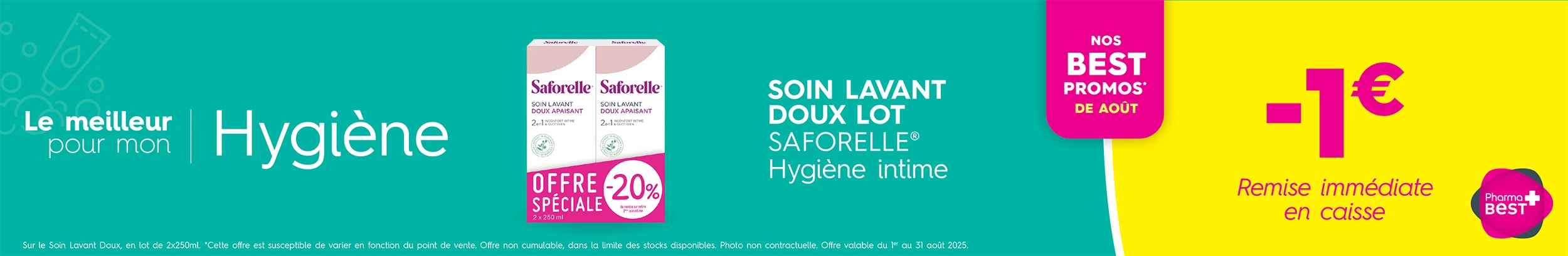 SOIN LAVANT DOUX LOT SAFORELLE®