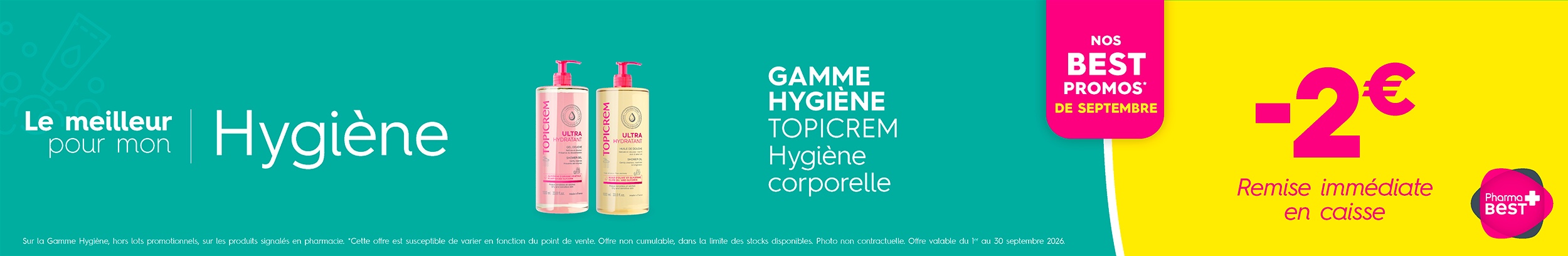 GAMME HYGIENE TOPICREM C&C