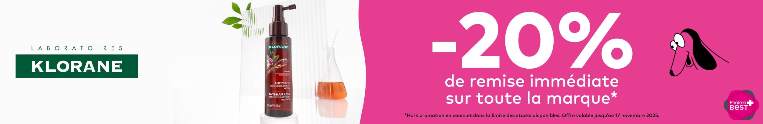 KLORANE QUINZAINE NOV2