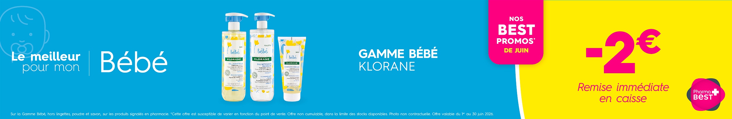 GAMME BÉBÉ KLORANE