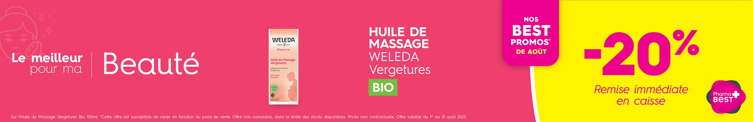 HUILE DE MASSAGE WELEDA