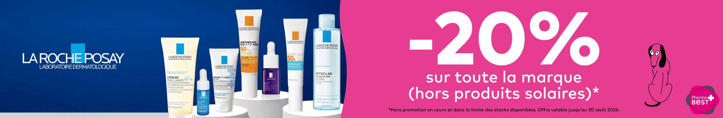 LA ROCHE-POSAY / QUINZAINE2-AOUT26