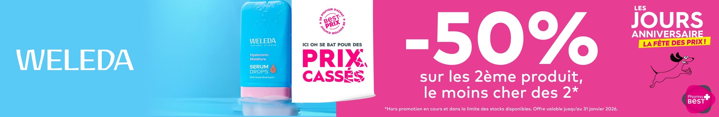 WELEDA / QUINZAINE JANVIER 2