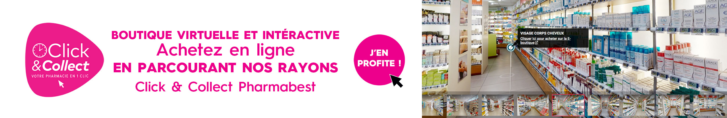 BOUTIQUE VIRTUELLE ET INTÉRACTIVE / CLICK & COLLECT