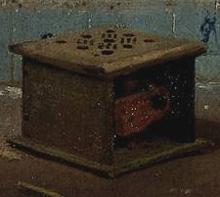 Detail from The Milkmaid