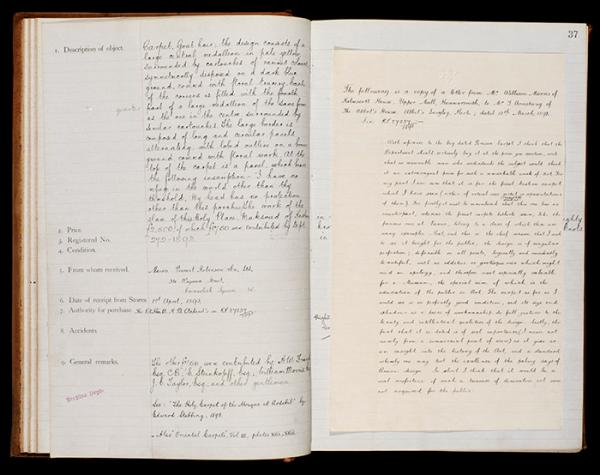 V&A Archive, MA/30/165, Museum Register No. 131. Science & Art Department.