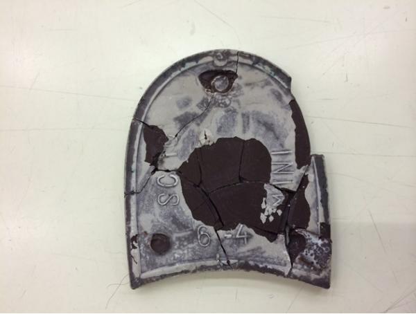 The pieced together heel