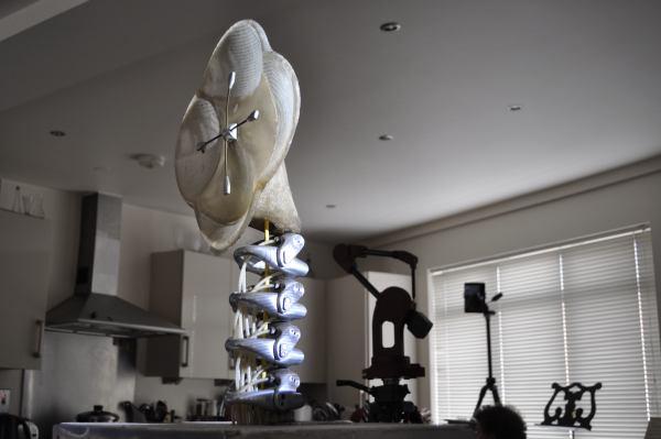 Edward Ihnatowicz , Sound Activated Mobile (SAM), 1968. Edward Ihnatowicz , Sound Activated Mobile (SAM), 1968.