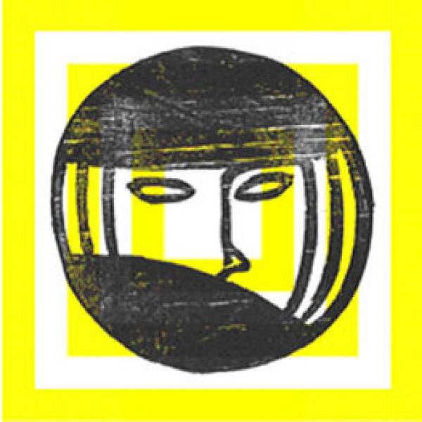 Exhibition image featuring a design for Hamlet by Edward Gordon Craig. Craig reproduced with kind permission of the Edward Gordon Craig Estate