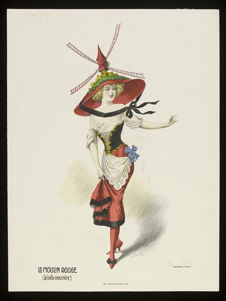 Fancy dress fashion plate