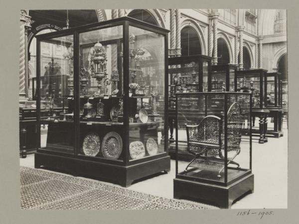 Victoria and Albert Museum, interior view (South Court), late 19th century (V&A PH.1156-1905) Victoria and Albert Museum, interior view (South Court)