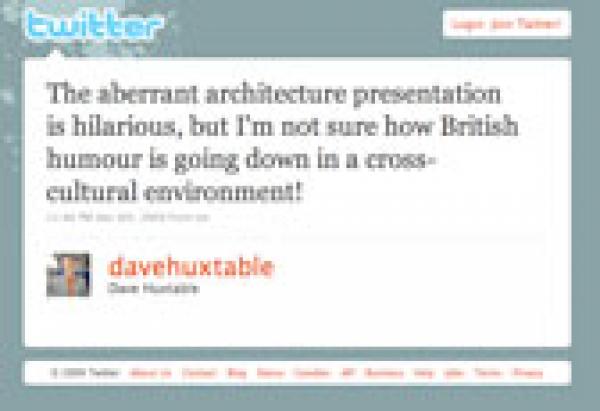 Dave Huxtable's Tweet