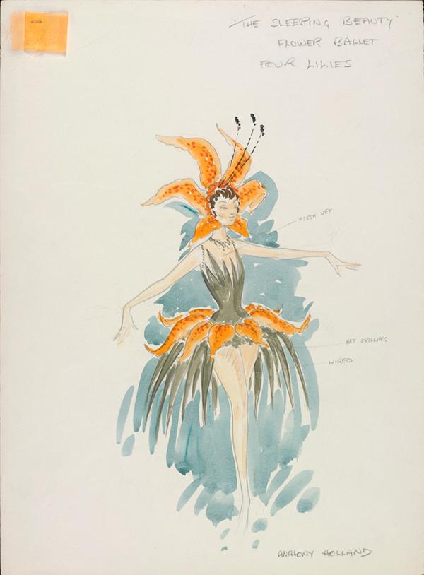 Costume design, Anthony Holland, 1972. Museum no. S.711-2000. ©Victoria and Albert Museum, London/The estate of Anthony Holland. 