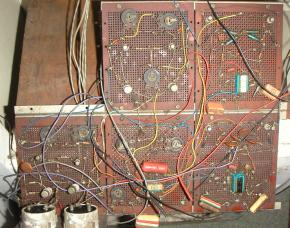 SAM's original electronic circuit board in 2004. Courtesy Alex Zivanovic. SAM's original electronic circuit board in 2004. Courtesy Alex Zivanovic.
