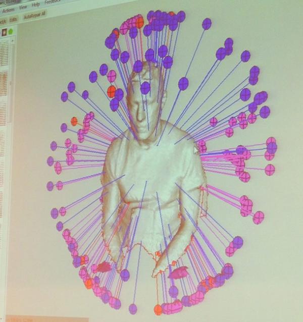 Cleaning an OBJ 3D model in MeshMixer