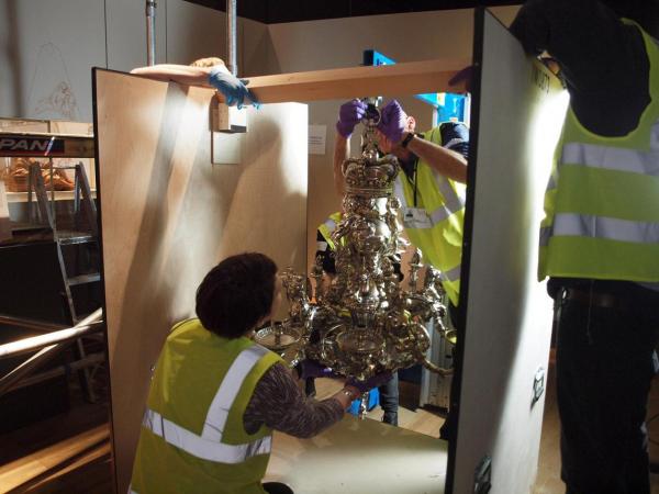 And removed from its crate