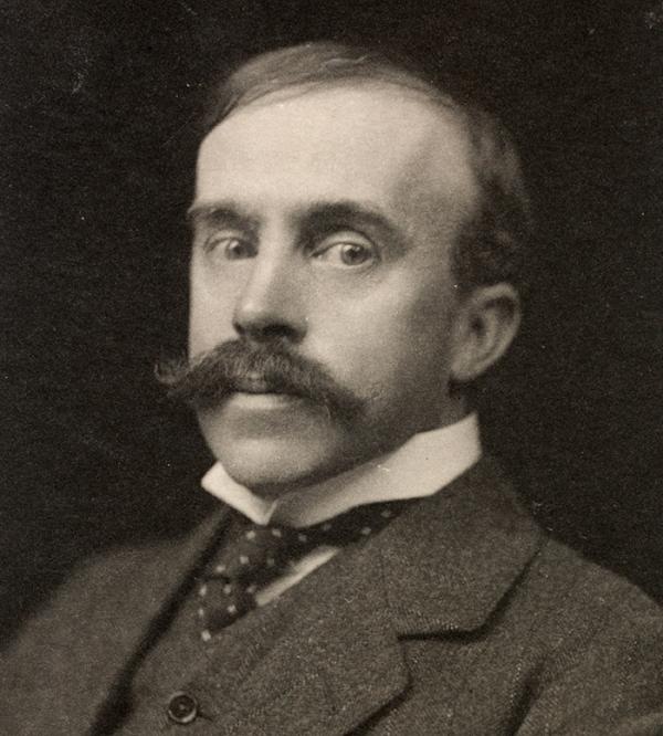 Portrait of L. Whibley (detail), photograph, Frederick Hollyer, about 1890. Museum no. 7888-1938. © Victoria and Albert Museum, London Portrait of L. Whibley (detail), photograph, Frederick Hollyer, about 1890. Museum no. 7888-1938. © Victoria and Albert Museum, London