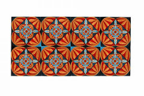 Nagat El-Mahi, design for a British Sari 