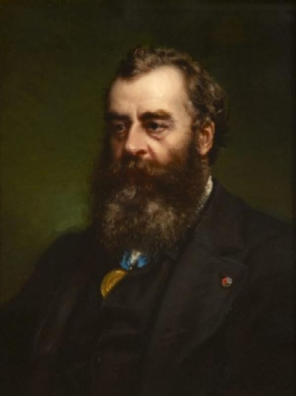 Alessandro Ossani, Sir Matthew Digby Wyatt, ca. 1878. © RIBA British Architectural Library, Drawings Collection Alessandro Ossani, Sir Matthew Digby Wyatt, ca. 1878