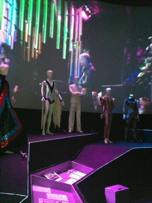David Bowie is, installed at the Museum of Image and Sound. © Victoria and Albert Museum, London. David Bowie is, installed at the Museum of Image and Sound. © Victoria and Albert Museum, London.