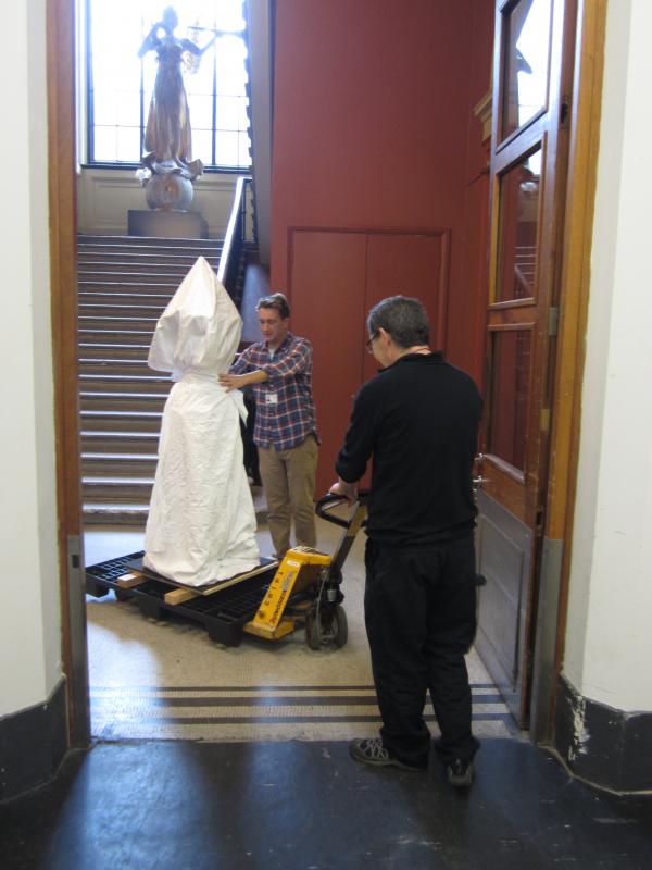Navigating the corridors ...